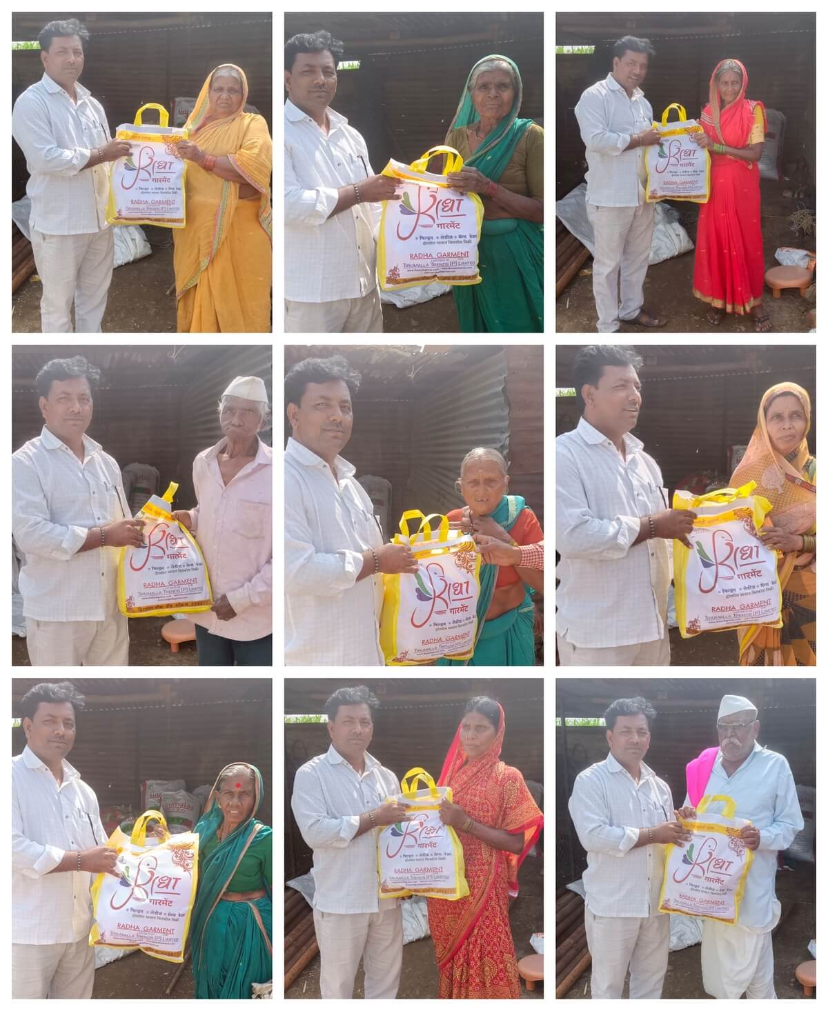 Kute Group Foundation distributed sweet on occasion of diwali 2023