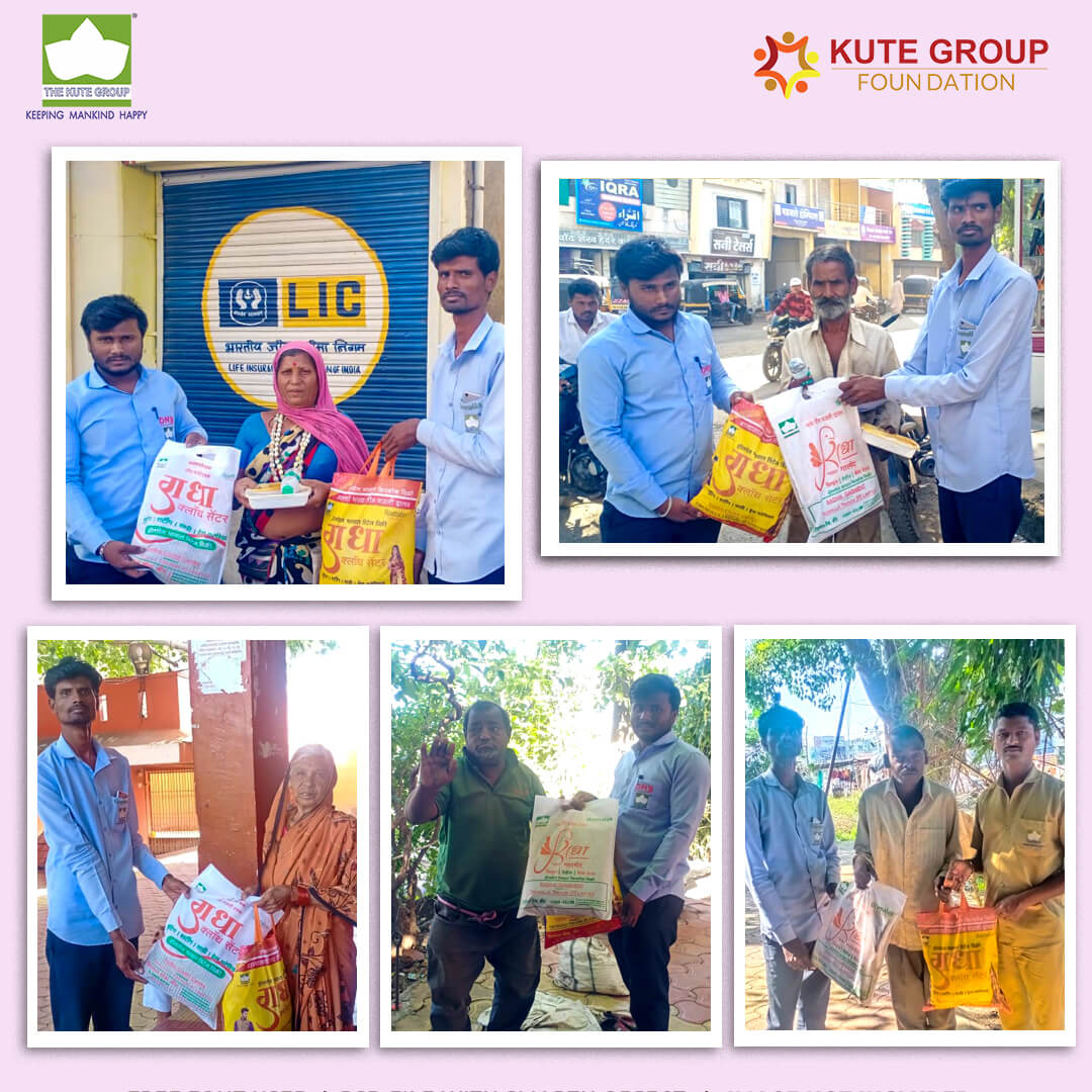 Kute Group Foundation distributing sweets to 4000 families